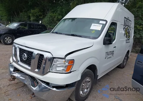 2015 Nissan Nv Cargo Nv3500 Hd Sl V8 from USA, damaged, VIN 1N6AF0LY0FN809267